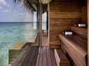 Overwater spa sauna at Joali Maldives
