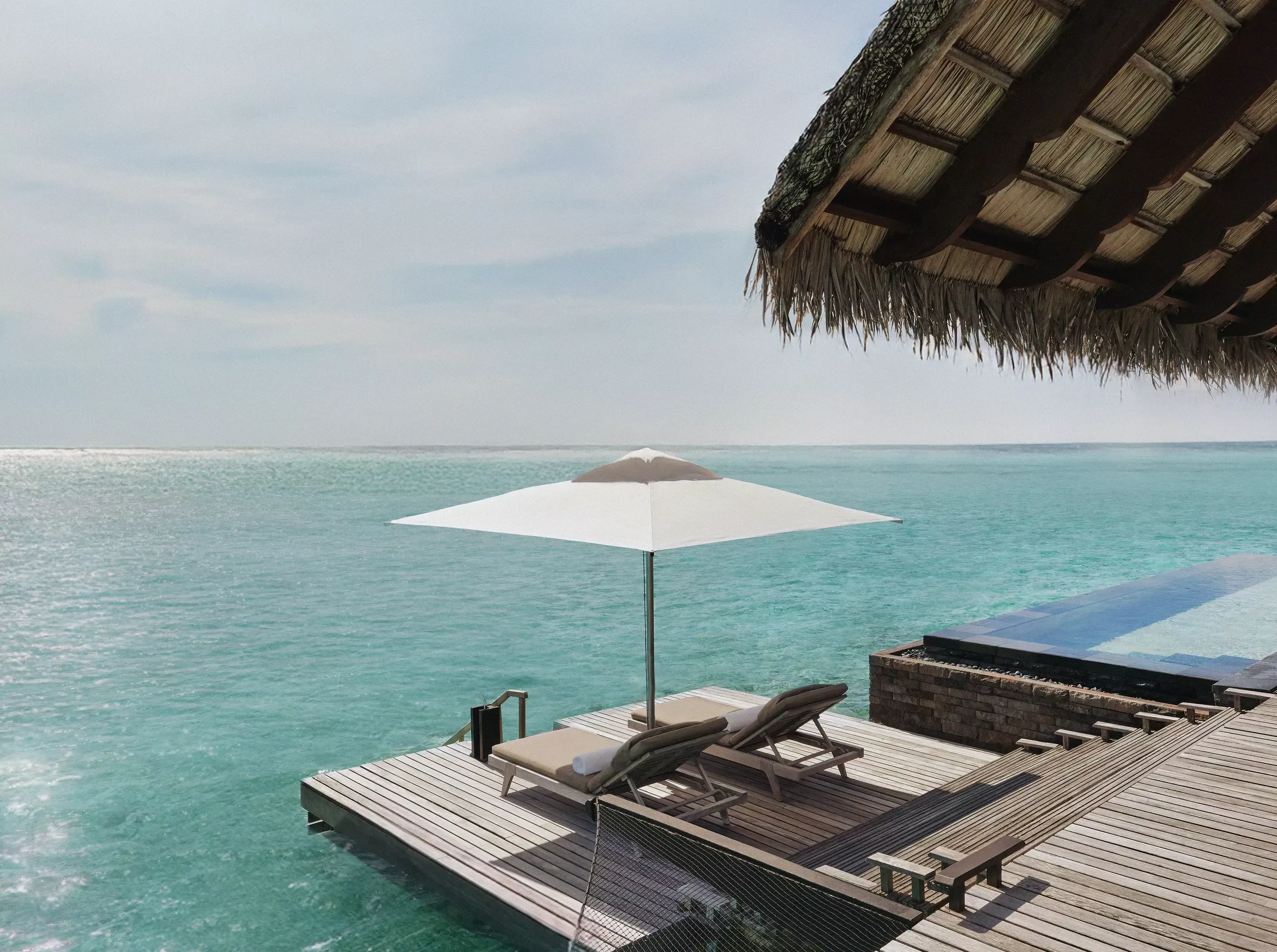 Beachfront dining